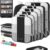 10 Set Compression Packing Cubes for Travel Essentials,Compressible Expandable Packing Cubes for Suitcase,OlarHike Luggage Organizer Bags for Travel,Handy Helper for Organizing...