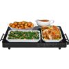 Chefman Electric Warming Tray with Adjustable Temperature Control, Perfect For Buffets, Restaurants, Parties, Events, and Home Dinners, Large 21” x 16” Glass-Top Surface Keeps...