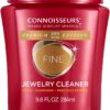 CONNOISSEURS Premium Edition Jewelry Cleaner, Value Size 9.6oz - Pick from Fine, Silver or Delicate Jewelry Cleaner