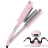 Curling Iron Hair Crimper Waver - TYMO ROVY Beach Waves Curling Wand, Ionic Deep Waver Hair Curler Tool with Ceramic 3 Barrel for Women, Dual Voltage, Anti-Scald, Easy to Use,...