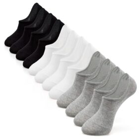 IDEGG No Show Socks Womens and Men Low Cut Ankle Short Anti-slid Athletic Running Novelty Casual Invisible Liner Socks