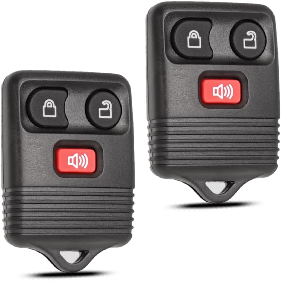 Key Fob Keyless Entry Fits for Ford F150 F250 F350 Explorer Expedition 1998-2016 / Ranger Escape Edge E150 Freestar/Lincoln Navigator Mazda 3 Button Remote Control Replacement...