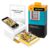 KODAK Dock Plus 4PASS Instant Photo Printer (4x6 inches) + 90 Sheets Bundle (10 Initial Sheets + 80 Sheet Pack)