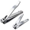 Nail Clippers Set, Ultra Sharp Stainless Steel Fingernail and Toenail Clipper Cutters,Travel Nail Kit for Men Women