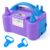 NuLink Balloon Pump Electric Portable Dual Nozzle Air Pump for Balloons Blower Pump Inflator for Decoration, Birthday Party [110V~120V, 600W, Purple]