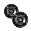 Pioneer F-Series TS-F1634R 6.5” Round Coaxial 2-Way Car Speakers (Pair) – 200W, Black