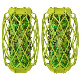 RESCUE! VisiLure® TrapStik for Wasps, Mud Daubers, Carpenter Bees – 2 Pack