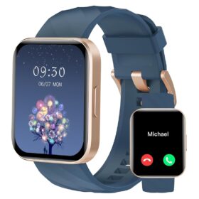 RUIMEN Smart Watches for Women Men (Answer/Make Calls) Compatible with iPhone/Android Phones, 1.85" HD Screen Fitness Tracker Heart Rate Monitor 100+ Sports Tracker Watch...