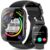 Smart Watch for Men Women Bluetooth Call, 1.85" HD Touch Screen Fitness Watch with Sleep Heart Rate Monitor, 112+ Sports Modes, IP68 Waterproof Activity Trackers for Android...