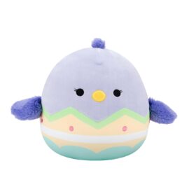 Squishmallows Original 12in Tulip The Purple Chick in Multicolored Easter Egg – Official Jazwares Easter Plush (Medium-Sized)
