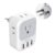 TESSAN Switzerland Travel Plug Adapter, Type J Switzerland Power Adapter with 4 Outlets 3 USB (2 USB-C), Swiss Plug for US to Rwanda Jordan Liechtenstein Madagascar, Travel...