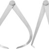 uxcell 350mm 14-inch Inside Outside Caliper Stainless Steel Firm Friction Joint Measuring Tool 1 Pair