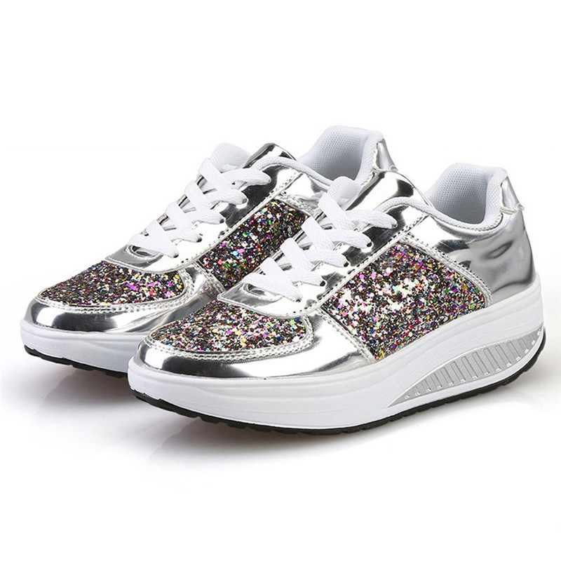 Sequin women's sneakers - Image 3