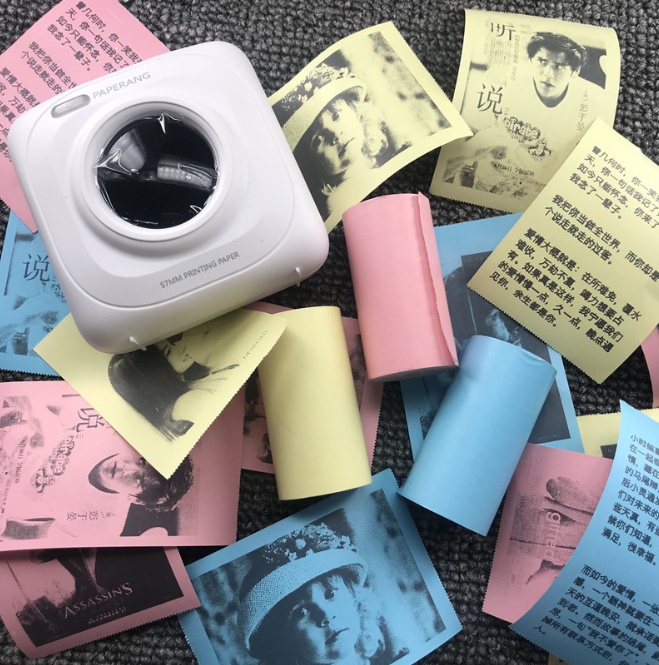 Mini Bliuetooth Wireless Thermal Printer Paper Sticker Label Printer - Image 10