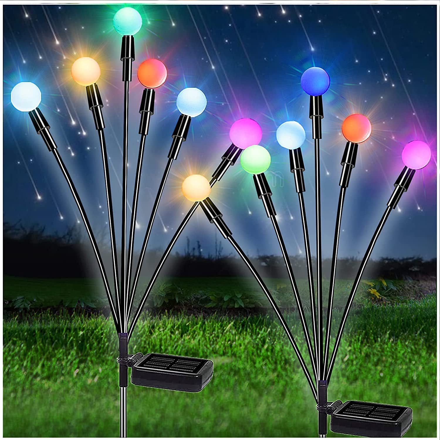 Simulation Firefly Solar Light Outdoor Garden Decoration Lawn Landscape Lamp Xmas Decor Solar LED Lights Outdoor Garden Lights - Image 2