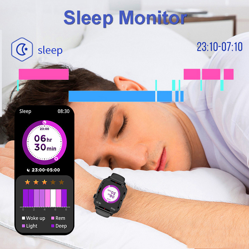 Bluetooth Sports Smartwatch Blood Pressure Blood Oxygen Monitoring - Image 10