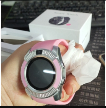 Full Circle Screen Card Sedentary Sleep Monitoring Watch - Image 7